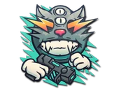 Sticker | Zap Cat image