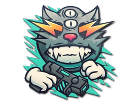 Sticker | Zap Cat image
