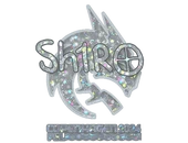 Sticker | sh1ro (Glitter) | Copenhagen 2024 image