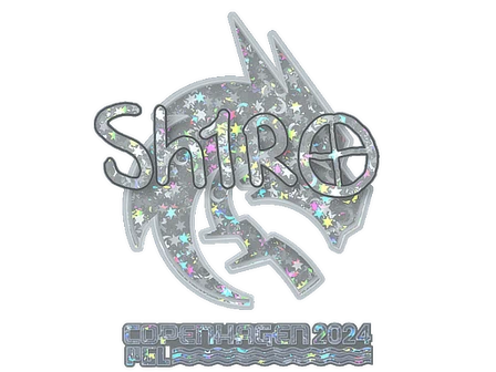 Sticker | sh1ro (Glitter) | Copenhagen 2024 image