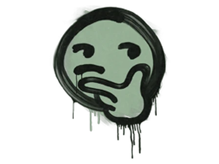 Sealed Graffiti | Thoughtfull (Cash Green) image