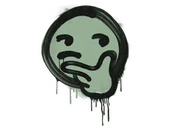 Sealed Graffiti | Thoughtfull (Cash Green) image