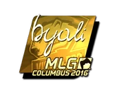 Sticker | byali (Gold) | MLG Columbus 2016 image