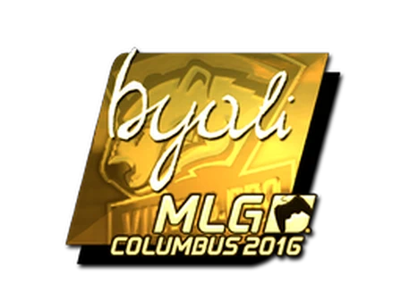 Sticker | byali (Gold) | MLG Columbus 2016 image