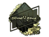 Sticker | sdy (Gold) | Rio 2022 image