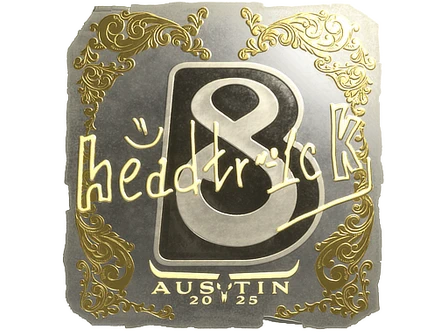 Sticker | headtr1ck (Gold) | Austin 2025 image