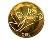 Sticker | NBK- (Gold) | Katowice 2019 image