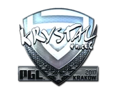 Sticker | kRYSTAL (Foil) | Krakow 2017 image