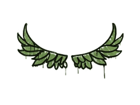 Sealed Graffiti | Take Flight (Battle Green) image