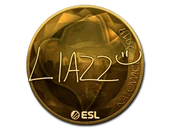 Sticker | Liazz (Gold) | Katowice 2019 image