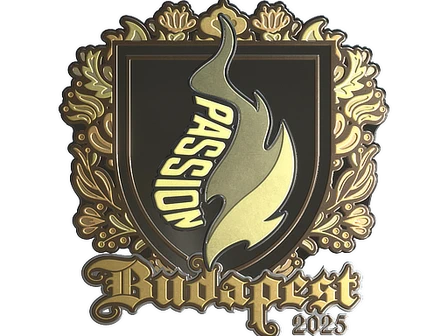 Sticker | Passion UA (Gold) | Budapest 2025 image