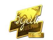 Sticker | byali (Gold) | Atlanta 2017 image