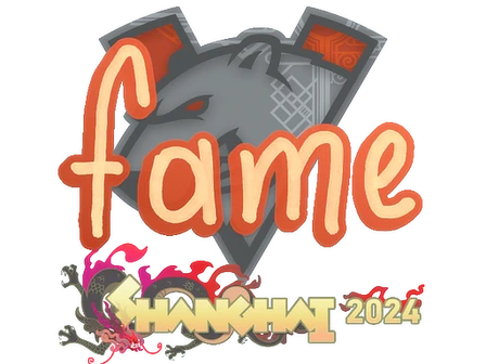 Sticker | fame | Shanghai 2024 image