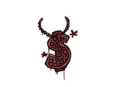 Sealed Graffiti | Bling (Blood Red) image