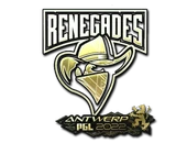 Sticker | Renegades (Gold) | Antwerp 2022 image