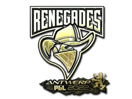 Sticker | Renegades (Gold) | Antwerp 2022 image