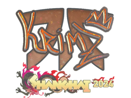 Sticker | KRIMZ (Glitter) | Shanghai 2024 image