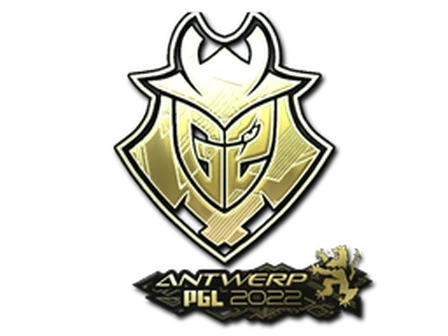 Sticker | G2 Esports (Gold) | Antwerp 2022 image