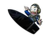 Sticker | Dark Water Surf Ava (Foil) image