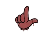 Sealed Graffiti | Loser (Blood Red) image