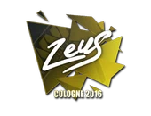 Sticker | Zeus | Cologne 2016 image
