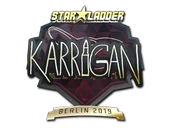 Sticker | karrigan (Gold) | Berlin 2019 image