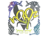 Sticker | ropz (Holo) | Austin 2025 image