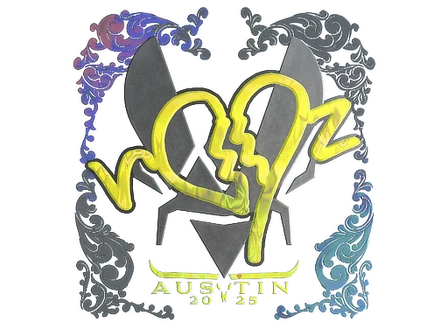 Sticker | ropz (Holo) | Austin 2025 image