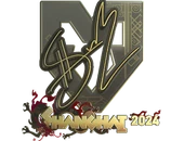 Sticker | siuhy (Gold) | Shanghai 2024 image