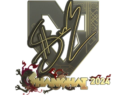 Sticker | siuhy (Gold) | Shanghai 2024 image