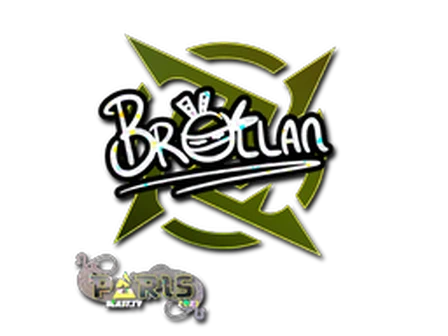 Sticker | Brollan (Glitter) | Paris 2023 image