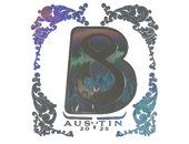 Sticker | B8 (Holo) | Austin 2025 image