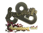 Sticker | Boombl4 (Gold) | Shanghai 2024 image