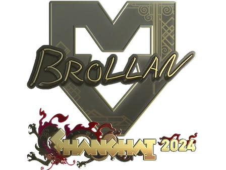 Sticker | Brollan (Gold) | Shanghai 2024 image