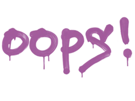 Sealed Graffiti | Oops (Bazooka Pink) image