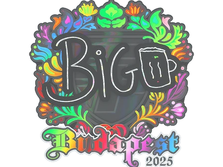 Sticker | biguzera (Holo) | Budapest 2025 image