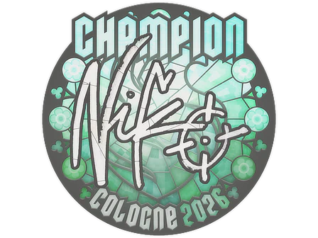Sticker | NiKo (Champion) | Cologne 2026 image