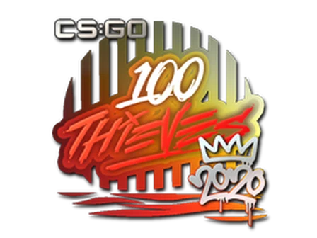 Sticker | 100 Thieves | 2020 RMR image