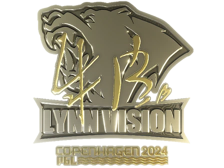 Sticker | z4KR (Gold) | Copenhagen 2024 image