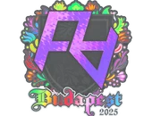 Sticker | Rare Atom (Holo) | Budapest 2025 image