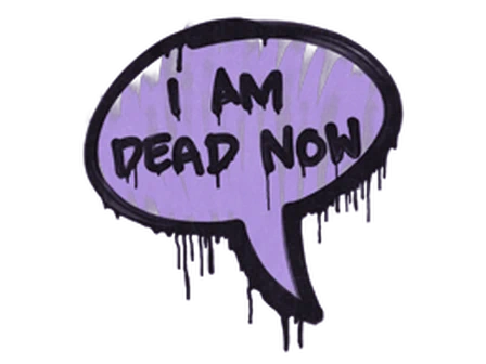 Sealed Graffiti | Dead Now (Violent Violet) image