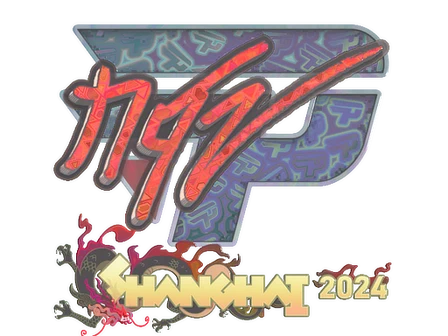 Sticker | NQZ (Holo) | Shanghai 2024 image