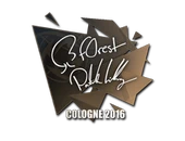 Sticker | f0rest | Cologne 2016 image