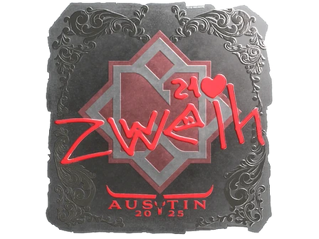 Sticker | zweih (Foil) | Austin 2025 image
