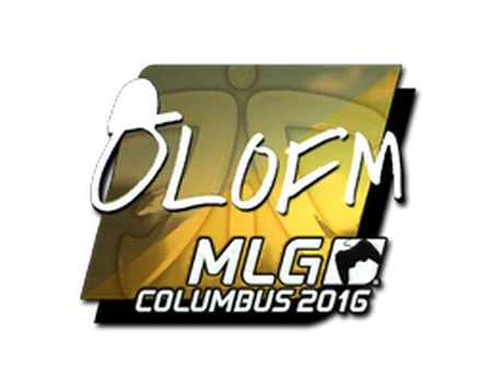 Sticker | olofmeister (Foil) | MLG Columbus 2016 image