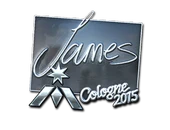 Sticker | James (Foil) | Cologne 2015 image