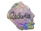 Sticker | qikert (Holo) | Rio 2022 image