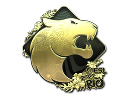 Sticker | FURIA (Gold) | Rio 2022 image