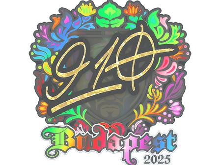 Sticker | 910 (Holo) | Budapest 2025 image