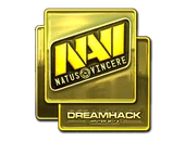 Sticker | Natus Vincere (Gold) | DreamHack 2014 image